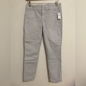 Stripped Pixie Ankle Pants